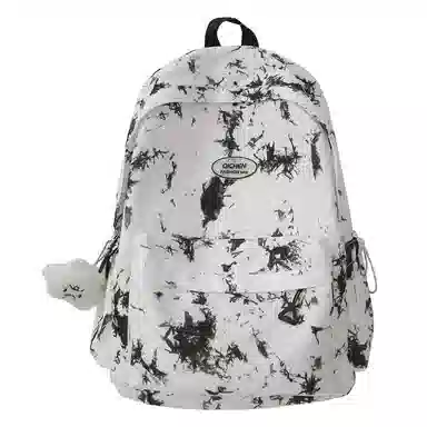 行途 森系可爱旅游休闲运动电脑包大容量便携背包 尼龙 双肩包 常规 女款 黑色/粉色/蓝色/紫色/卡其色