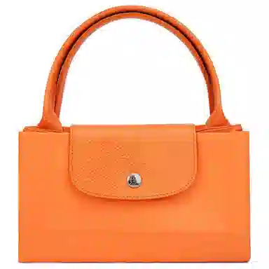 Longchamp Le Pliage Green 30 Orange