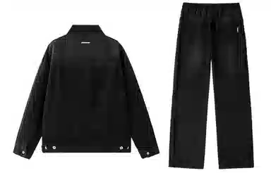 Coca-Cola Denim Set Black