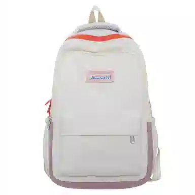 行途 初高中学生大学生简约校园风韩版 双肩包 尼龙 女款 多色