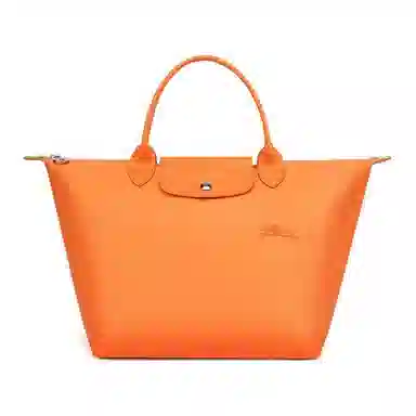 Longchamp Le Pliage Green 30 Orange