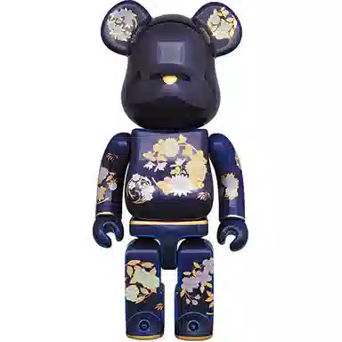 BE@RBRICK 400% Deep Blue