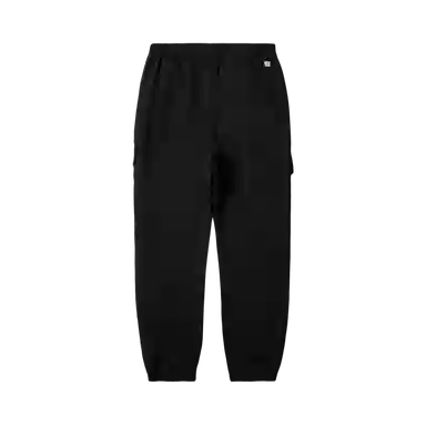 中国李宁 滑板系列 宽松束脚纯色休闲裤 男款 黑色