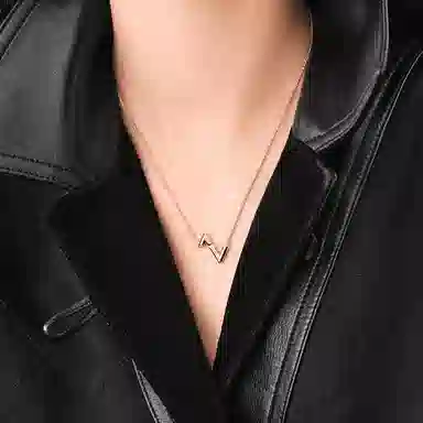 Louis Vuitton Volt 18K Necklace Pink