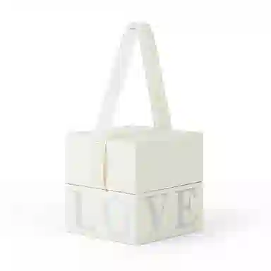 饰伴 平安扣简约设计 白玛瑙 项链 女款 #精美礼盒