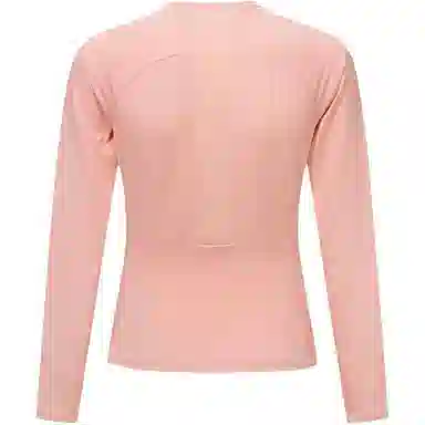 DESCENTE Logo Crew Neck Long Sleeve Tee Women