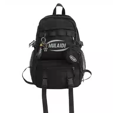 醇龙 潮牌电脑初中高中学生旅行 尼龙 双肩包 常规 男女同款情侣款 多色