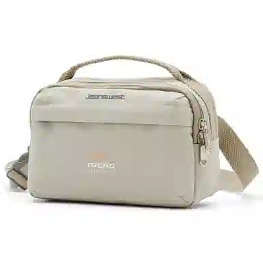 真维斯 日韩学院风休闲百搭高颜值初高中大学生上课多功能便携通勤 织物 斜挎包腰包单肩包邮差包 常规 男女同款情侣款 多色