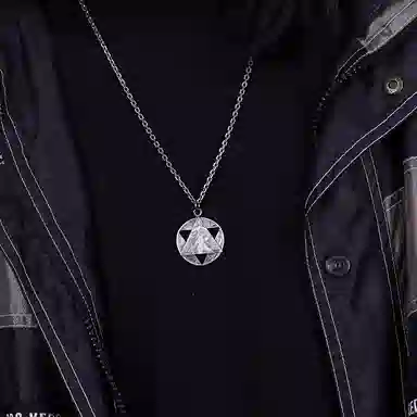 Yamagata Little Flying Man Necklace S925 Silver