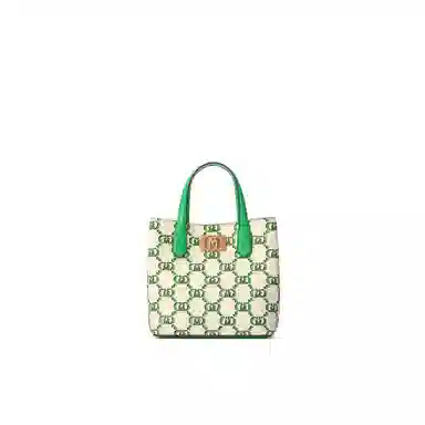 梦特娇 经典复古老花满印手提包 人造革 休闲单肩包斜挎包 常规 女款 曜石黑/月石灰/椰奶白/果壳棕/琥珀色