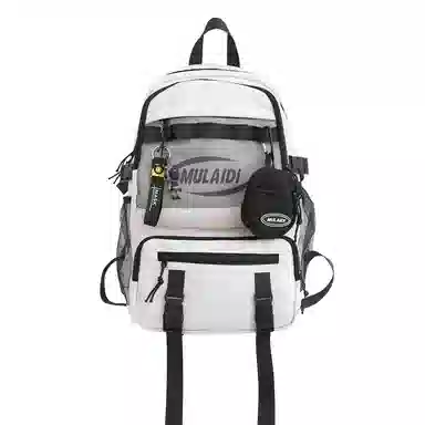 醇龙 潮牌电脑初中高中学生旅行 尼龙 双肩包 常规 男女同款情侣款 多色