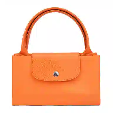 Longchamp Le Pliage Green Orange