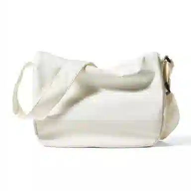 轻骑者 潮流大容量斜挎包女百搭初高中大学生党上课书包男款运动旅行休闲通勤轻便 织物 单肩包 男女同款情侣款 黑色/米白/酒红