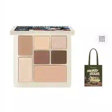 橘朵 七巧板玩趣眼影盘大地色腮红高光修容综合盘 自然眼部修饰