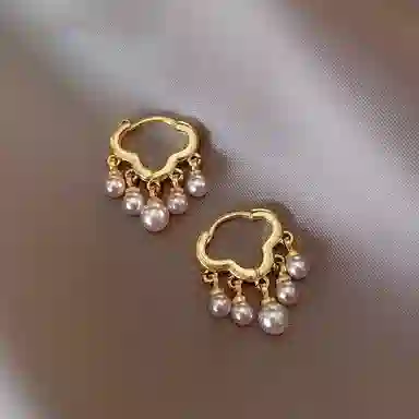 彤彤兔 气质小巧小众设计 合金 耳环 女款