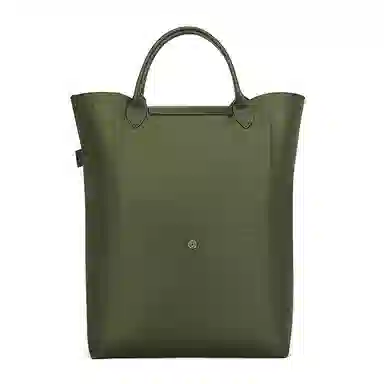 Longchamp Le Pliage Tote Forest Green