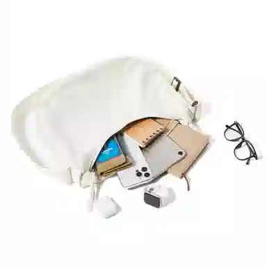 轻骑者 潮流大容量斜挎包女百搭初高中大学生党上课书包男款运动旅行休闲通勤轻便 织物 单肩包 男女同款情侣款 黑色/米白/酒红