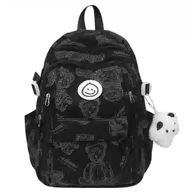 醇龙 学生高颜值大容量小众百搭轻便旅行 书包背包双肩包 女款 尼龙 多色