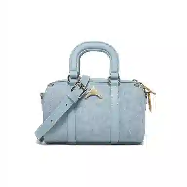 百思图 时尚潮流经典百搭日常出街外出旅行上班通勤简约大气手提单肩两用可调节肩带 牛坡 斜挎包 小号 女款 多色