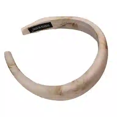 贯古今 新中式古风高颅顶春竹子海绵压发高级感洋气 发箍 女款