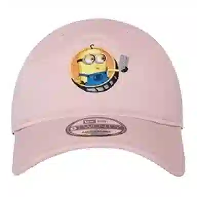 New Era Minions Print Pink Cap