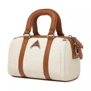 百思图 时尚潮流经典百搭日常出街外出旅行上班通勤简约大气手提单肩两用可调节肩带 牛坡 斜挎包 小号 女款 多色