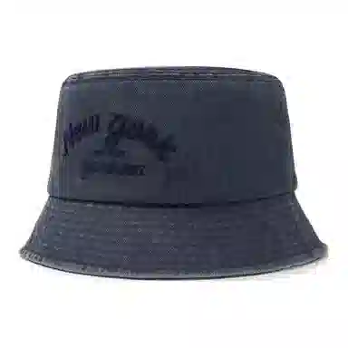 MLB Logo Bucket Hat Charcoal