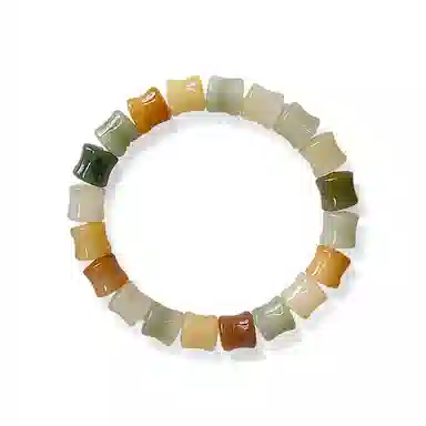 饰伴 翠竹清韵  高级 通勤小众中式 温柔精致优雅风格设计 菩提根 手串 男女同款情侣款