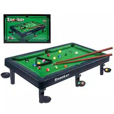 一点潮玩 小型桌面台球 便携可拆卸家用益智迷你桌球室内室外聚会 玩具