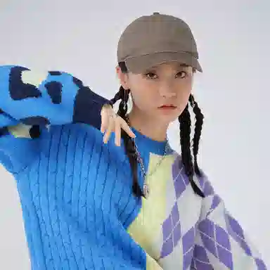 白卷 水洗轻微做旧 软顶 大头围 大码 棉 棒球帽 男女同款情侣款 #纯粹喜欢#