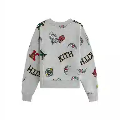 KITH AW24 Fall Classics Grey Sweatshirt