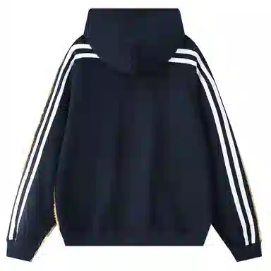 ER Denim Hoodie Blue