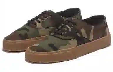 Saint Laurent Camo Low Sneakers