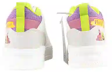 361° Casual Low-Top Sneakers White Purple
