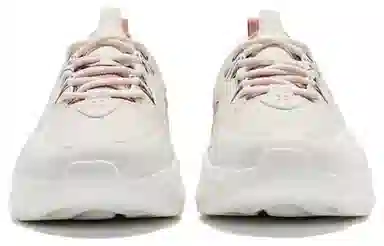 特步 耐磨透气 低帮 运动休闲鞋 女款 白紫