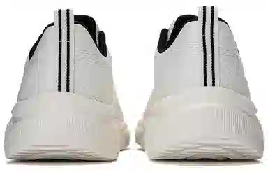 特步 舒适潮流百搭 轻便耐磨防滑 低帮 跑步鞋 白色