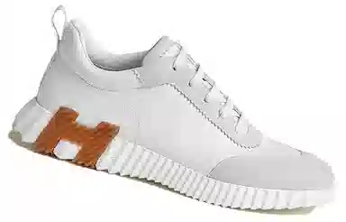 Hermes Bouncing White Brown