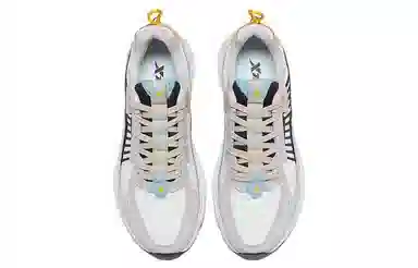 特步 柔软舒适 防滑耐磨透气 低帮 跑步鞋 男款 灰黑蓝