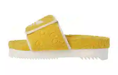 Gucci GG Yellow Slides