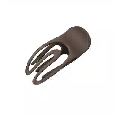 贯古今 发量少女后脑勺盘发鸭嘴夹简约横夹一字夹半扎 发夹 女款