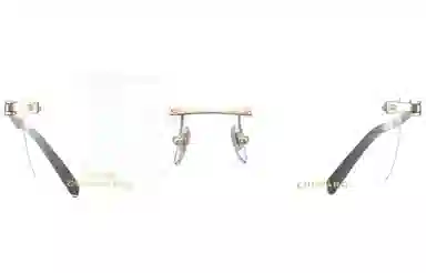 Chopard Essence Square Titanium Gold Optical Frame