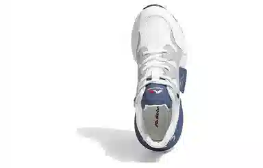 哥仑步 舒适简约百搭 减震防滑防水 低帮 生活休闲鞋 男款 白蓝