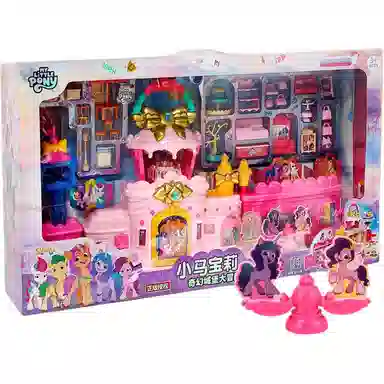 纽奇 小马宝莉奇幻大城堡别墅 卡通 玩具