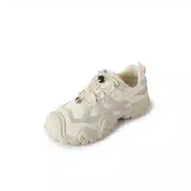 生活休闲甜美时尚透气松糕底百搭少女鞋 低帮 老爹鞋 女款