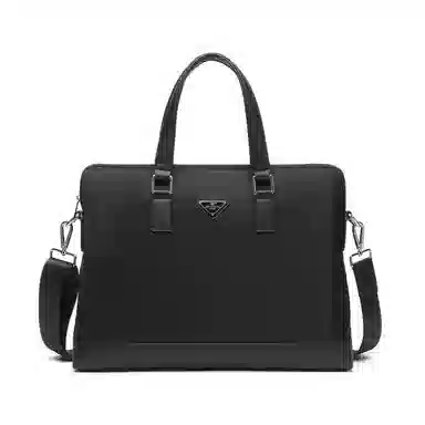 SEPTWOLVES Large Capacity Zipper Tote Bag Black