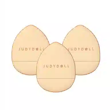 橘朵 迷你便携 手指粉扑 三枚装