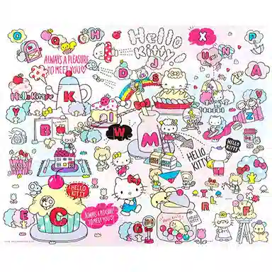 3D-JP Hello Kitty T1074