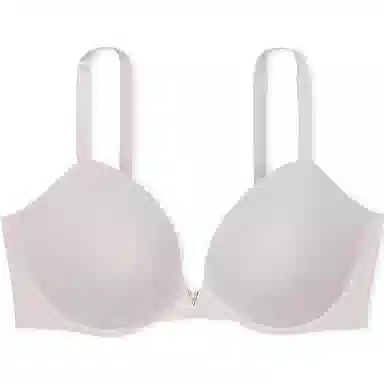 Victoria's Secret Dream Angels Lace Push-Up Bra Silver Pearl