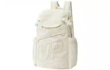 TURN UP Backpack Beige