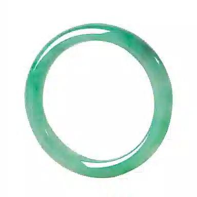 世存 新中式碧绿翡翠质感小众设计玉镯  一物一图联系客服看实物 独龙玉 玉石手镯 女款